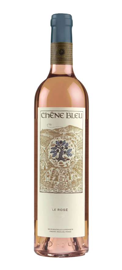 Bouteille de Le Rosé, Chêne Bleu